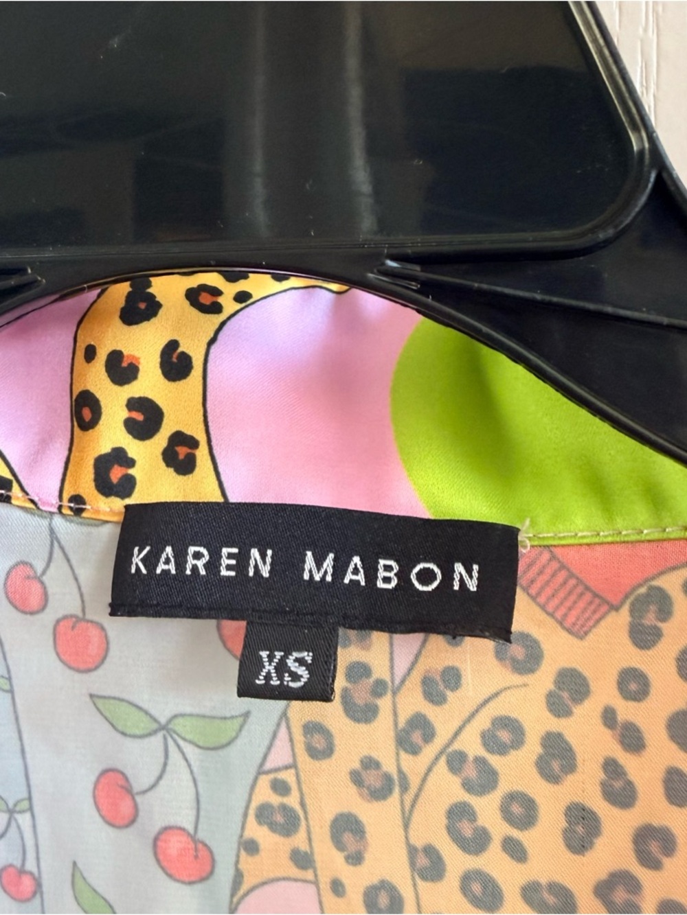 Karen Mabon Women's Leopards Can't Change Their Spots Long Sleeve/pant PJ set - Picture 2 of 8